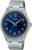 Casio MTP-V005D-2B4 Men’s Standard Stainless Steel Blue Easy Reader Dial Analog Watch