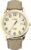 Timex Women’s Easy Reader 38mm Watch β Gold-Tone Case Cream Dial with Leather Strap