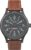 Timex Men’s TW4B18400 Expedition Scout Solar 40mm Brown/Gunmetal Leather Strap Watch