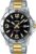 Casio MTP-VD01SG-1BV Men’s Two Tone Stainless Steel Black Dial Casual Analog Sporty Watch