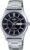 Casio MTP-V006D-1C Men’s Stainless Steel 24 Hour Black Index Dial Watch