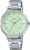 Casio LTP-VT03D-3B Women’s Stainless Steel Green Concave-Shaped Dial Watch