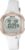Timex Ironman Women’s 33 mm Digital Watch, White/Rose Gold, Midsize Strap