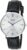 Casio MTP-VT01L-7B1 Men’s Minimalistic Silver Dial Black Leather Band Analog Watch