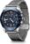 Victorinox Swiss Army Chronograph Blue Dial Mesh Stainless Steel Watch 42mm