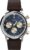 Timex Men’s Marlin Quartz Chronograph 40mm Watch – Brown Strap Blue Dial Two-Tone Case