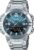Casio AMW870DA-2A2V Men’s Stainless Steel Aqua Blue Dial Analog Digital Watch