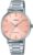 Casio LTP-VT01D-4B2 Women’s Minimalistic Stainless Steel Peach Dial Analog Watch