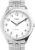 Timex Men’s Modern Easy Reader 40mm Watch – Silver-Tone Case White Dial with Expansion Band