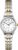 Timex Women’s Easy Reader 25mm Watch – Silver-Tone Case with Two-Tone Expansion Band