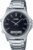 Casio MTP-VC01D-1E Men’s Stainless Steel Black Dial Analog Digital Dual Time Zone Watch